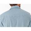 Criquet Performance Pearl Snap Button Down Shirt - Gingham Seersucker/Blue - Thumbnail 6