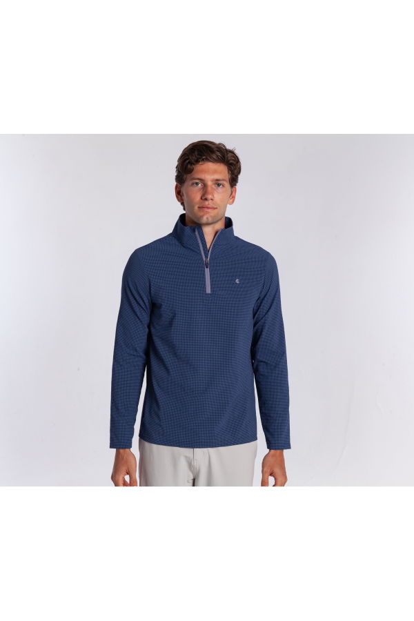 Criquet Seersucker Performance Pullover