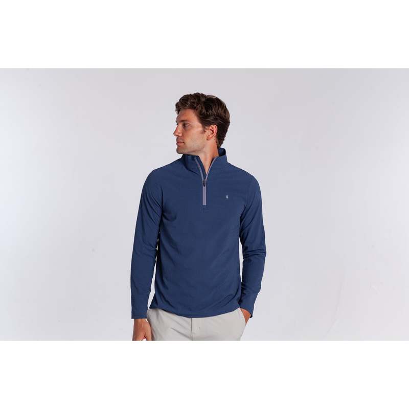 Criquet Seersucker Performance Pullover