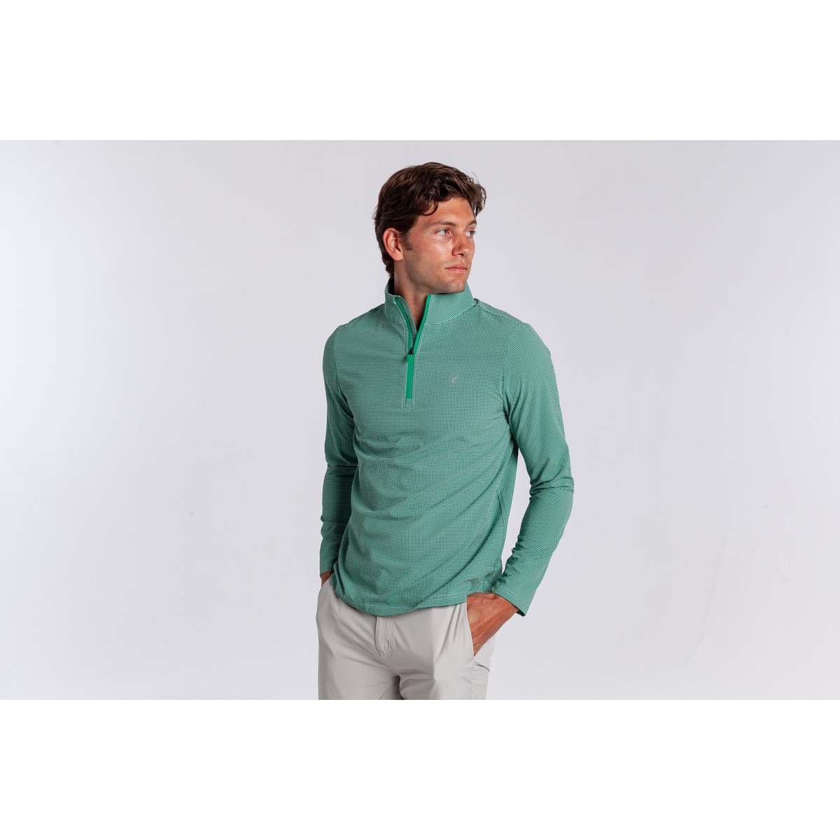 Criquet Seersucker Performance Pullover - Image 8 of 9