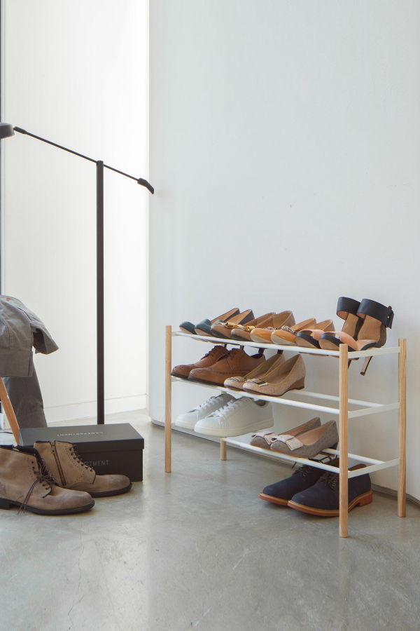 Yamazaki Home Expandable Shoe Rack - Steel