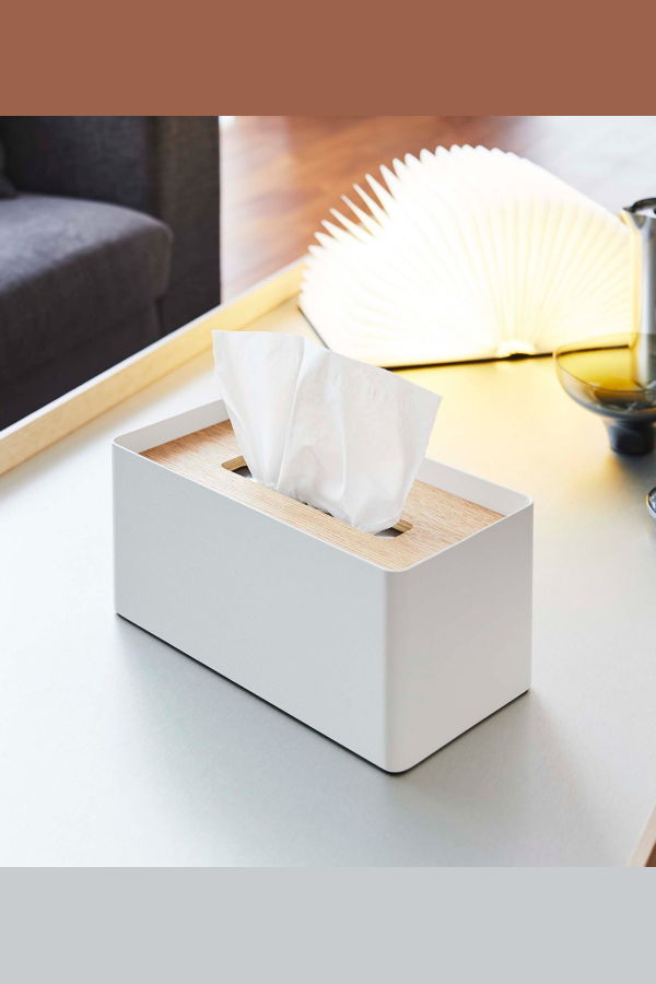 Yamazaki Home Tissue Box Cover - Rectangle