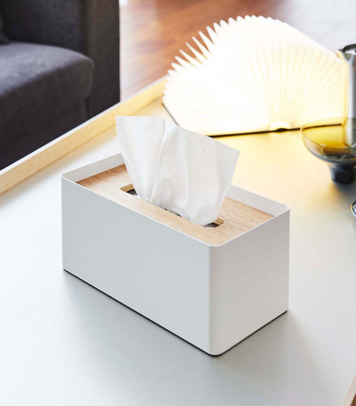 Yamazaki Home Tissue Box Cover - Rectangle - Image 2 of 13