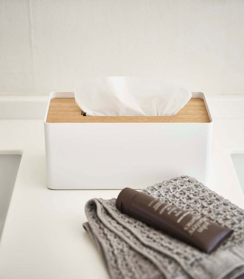 Yamazaki Home Tissue Box Cover - Rectangle