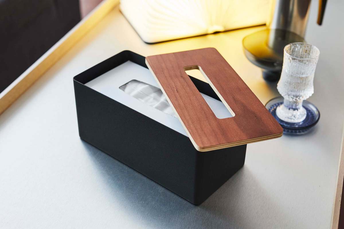 Yamazaki Home Tissue Box Cover - Rectangle - Image 12 of 13