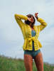 GUDRUN & GUDRUN Sunny Cardigan - Yellow - Thumbnail 2
