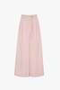 Aligne Serene Extra Wide Leg Trousers - Dusty Pink - Thumbnail 1