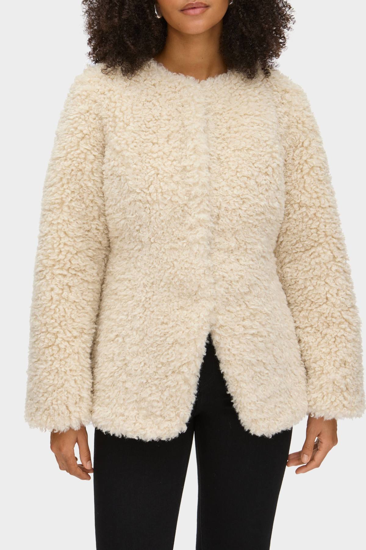 Aligne Daphne Borg Coat - Ecru - Image 2 of 4