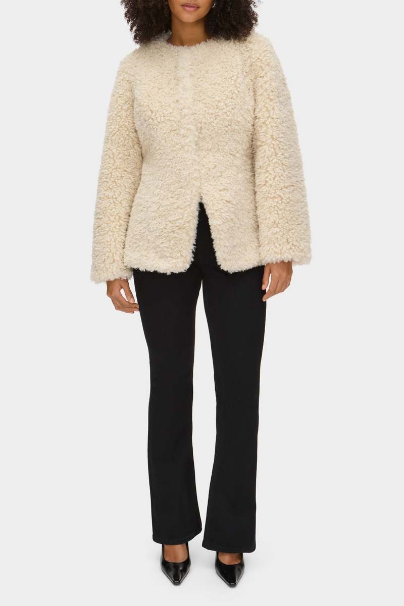 Aligne Daphne Borg Coat - Ecru