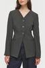 Aligne Daphne V Neck Waisted Blazer - Thumbnail 3