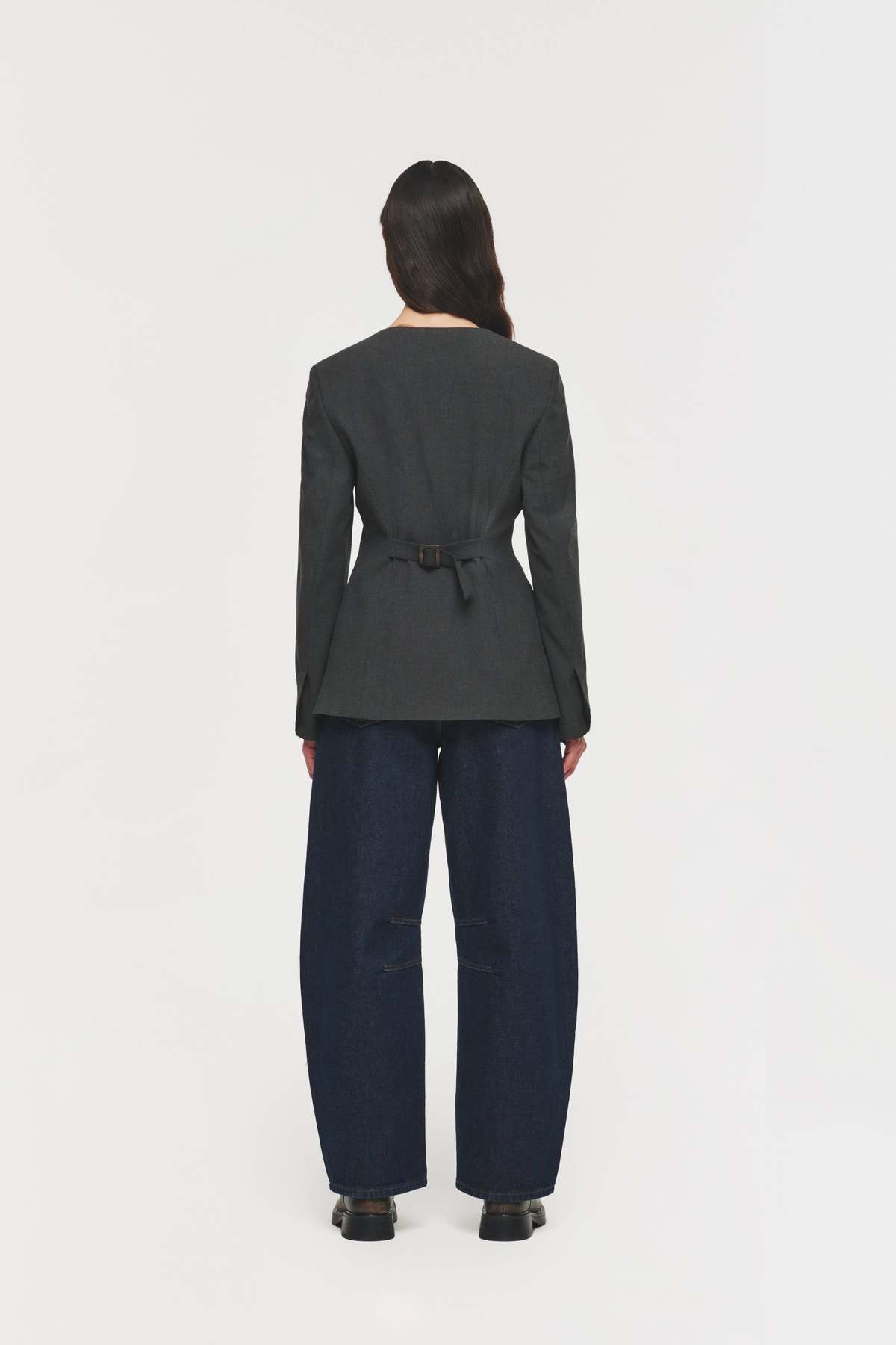 Aligne Daphne V Neck Waisted Blazer - Image 5 of 5
