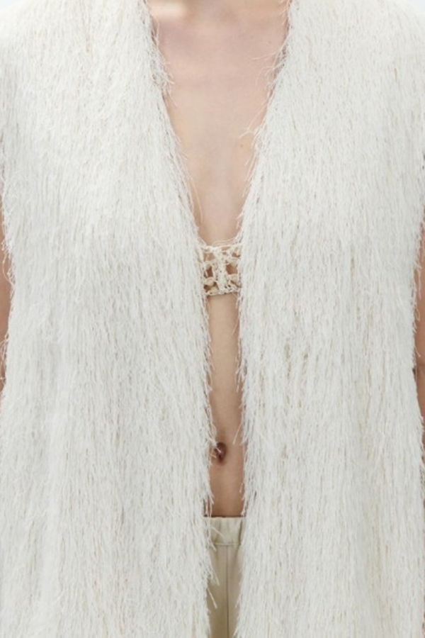 Alysi Fringe Vest