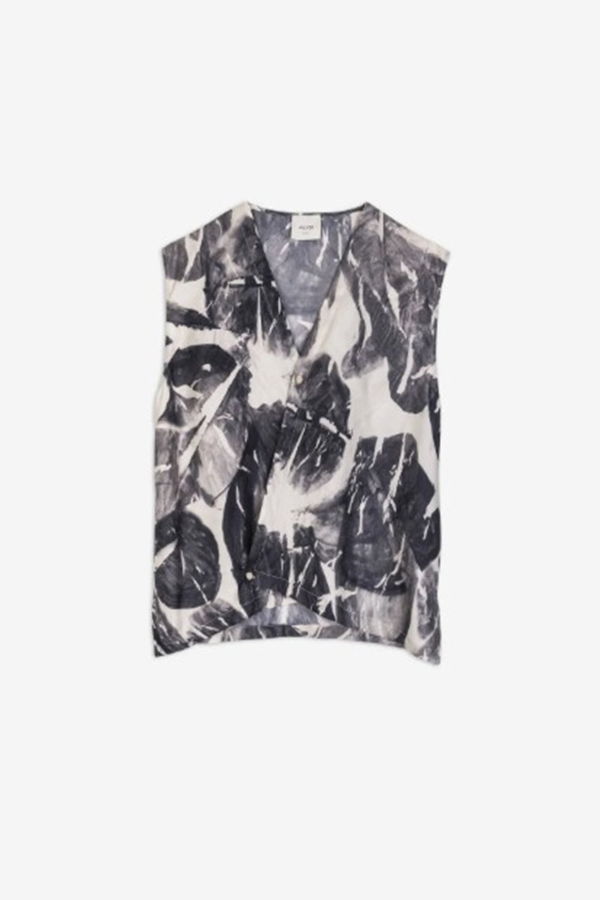 Alysi Silk Crossover Top