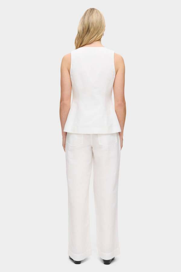Aligne Lupin Linen Tie Waistcoat