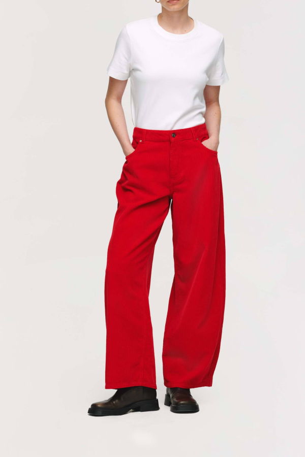 Aligne Markus Cord Barrel Leg Trouser