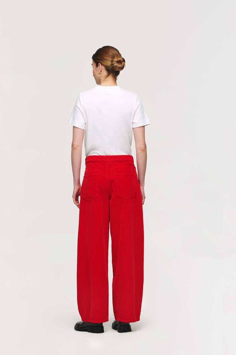 Aligne Markus Cord Barrel Leg Trouser