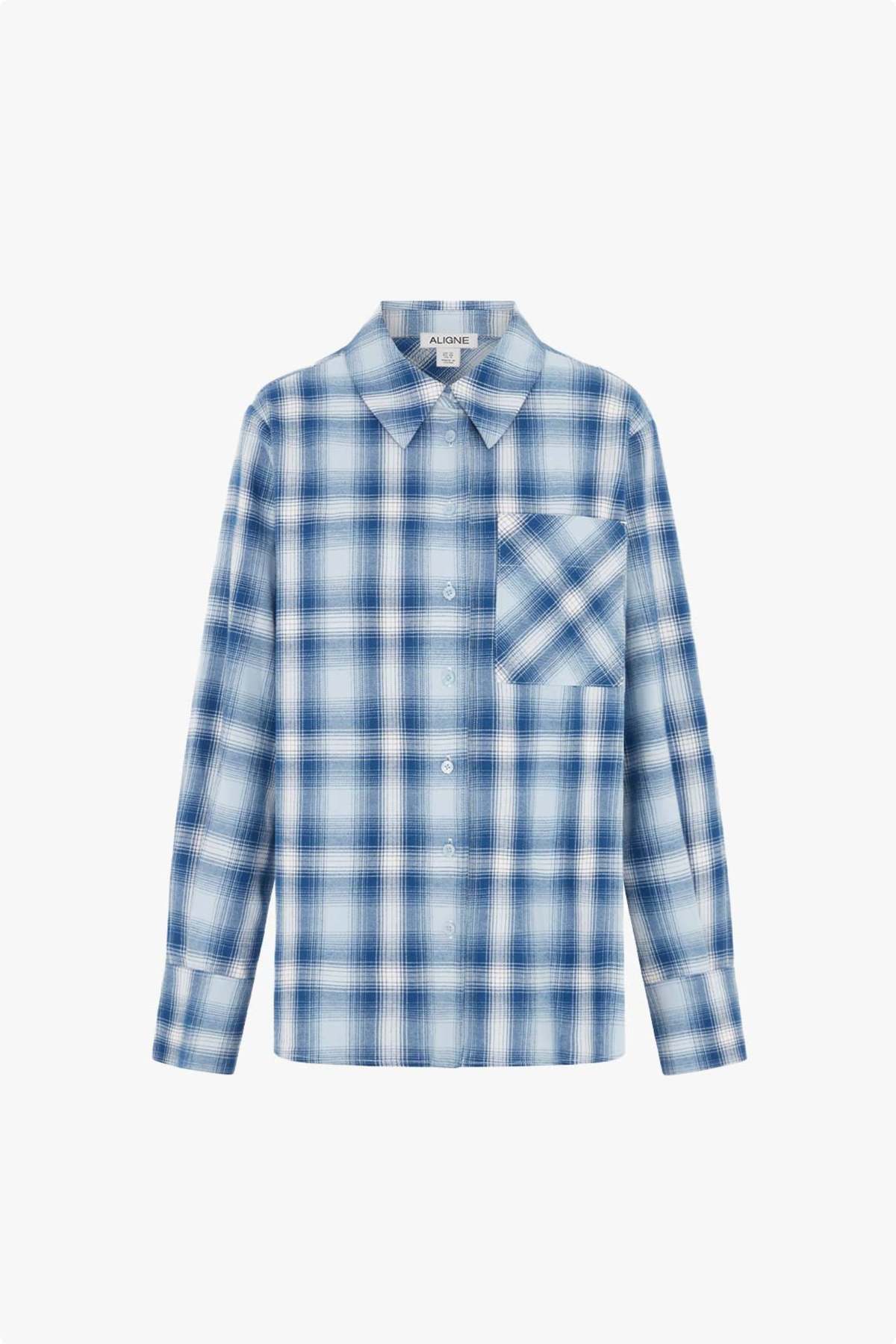 Aligne Taylor Flannel Checked Shirt - Image 1 of 5