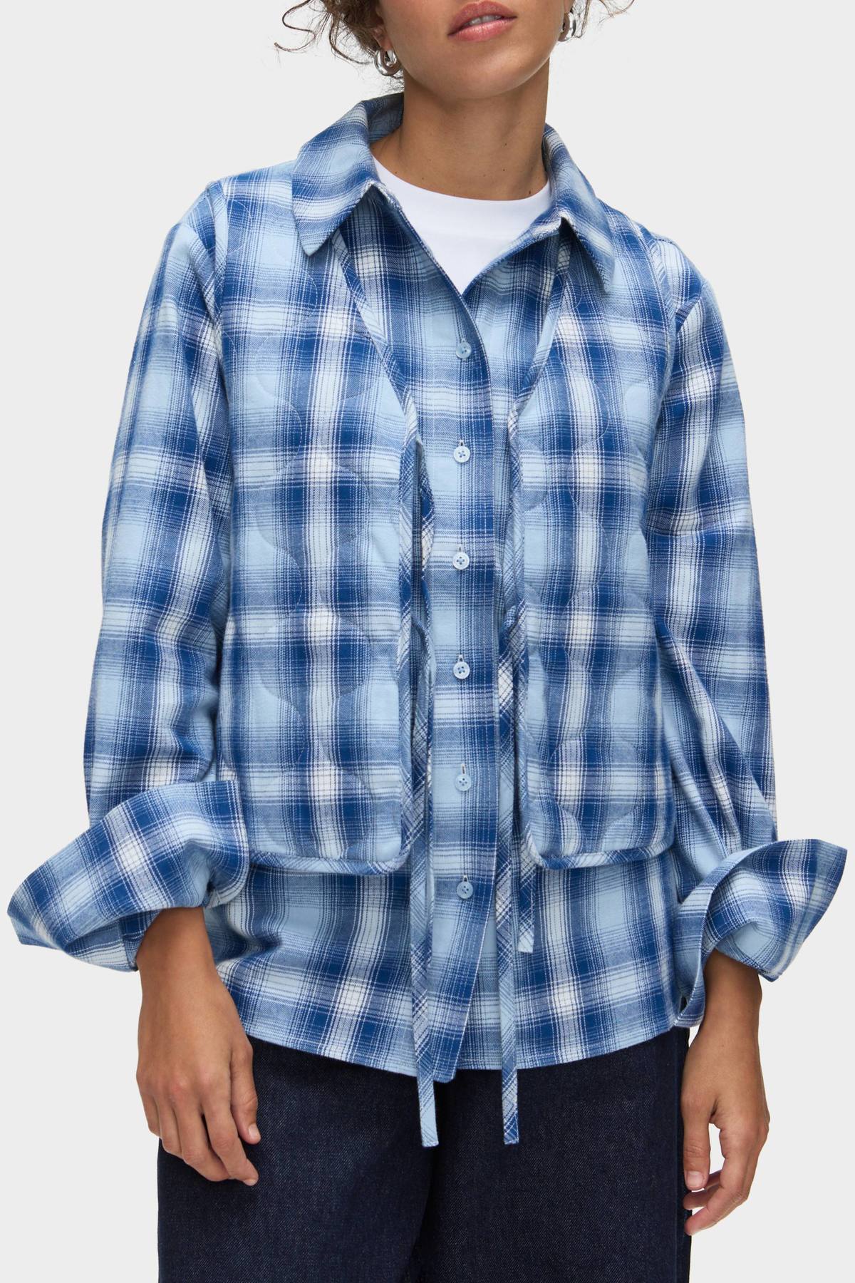 Aligne Taylor Flannel Checked Shirt - Image 5 of 5