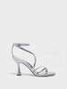 Marion Parke Lottie Heel - Silver - Thumbnail 1