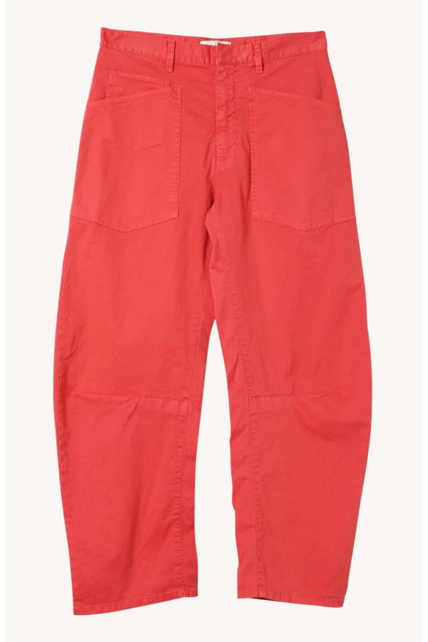 Nili Lotan Shon Pant - Faded Red
