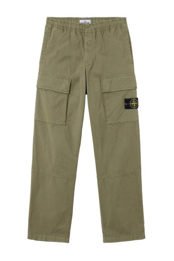 Stone Island L1S15 3100020 Straight Pants - Military Green