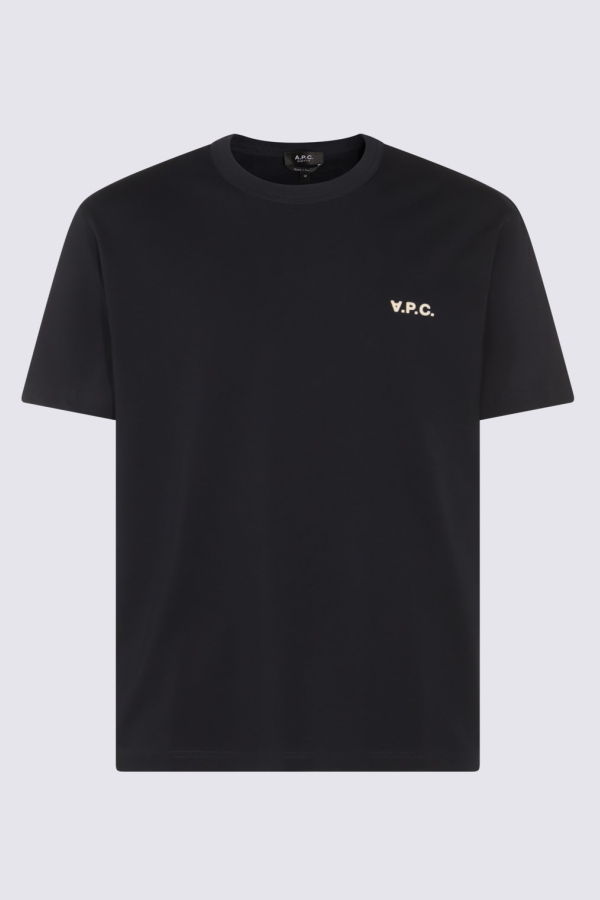 A.P.C. Dark Navy Cotton T-Shirt