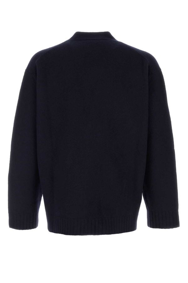 Jil Sander Wool Cardigan - Dark Blue