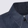 Jil Sander Blue Cotton Shirt - Thumbnail 4