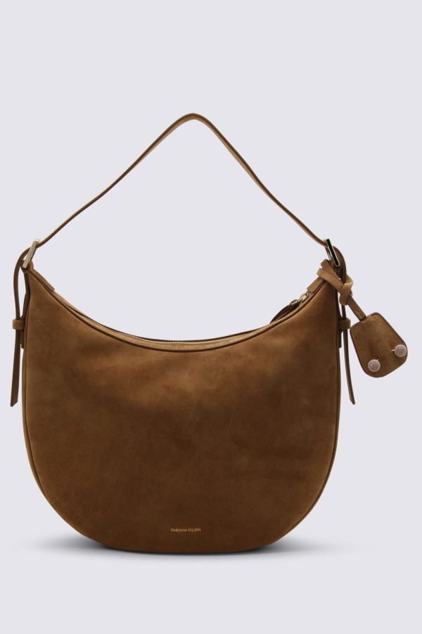 Fabiana Filippi Leather Shoulder Bag - Brown