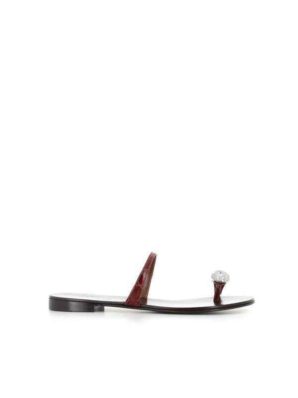 Giuseppe Zanotti Sandalo I500000-005 Sandals - Bordeux