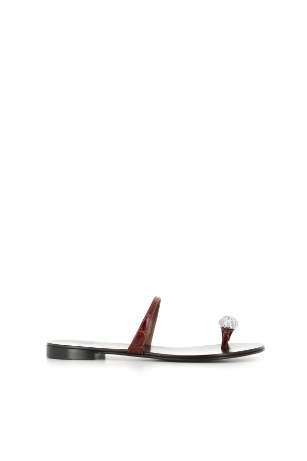 Giuseppe Zanotti Sandalo I500000-005 Sandals - Bordeux