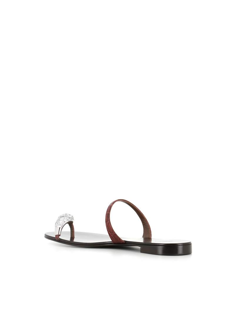 Giuseppe Zanotti Sandalo I500000-005 Sandals - Bordeux