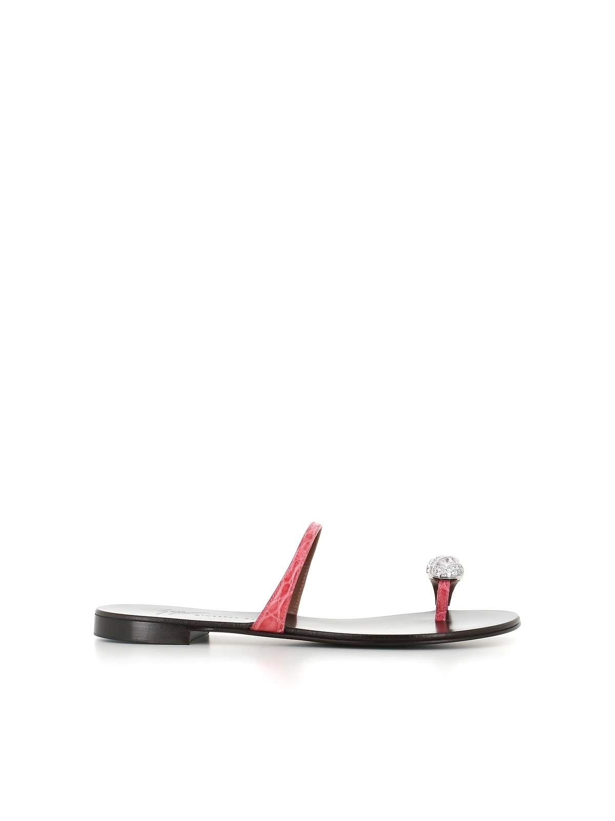 Giuseppe Zanotti I500000-005 Sandals - Antique Rose - Image 1 of 5