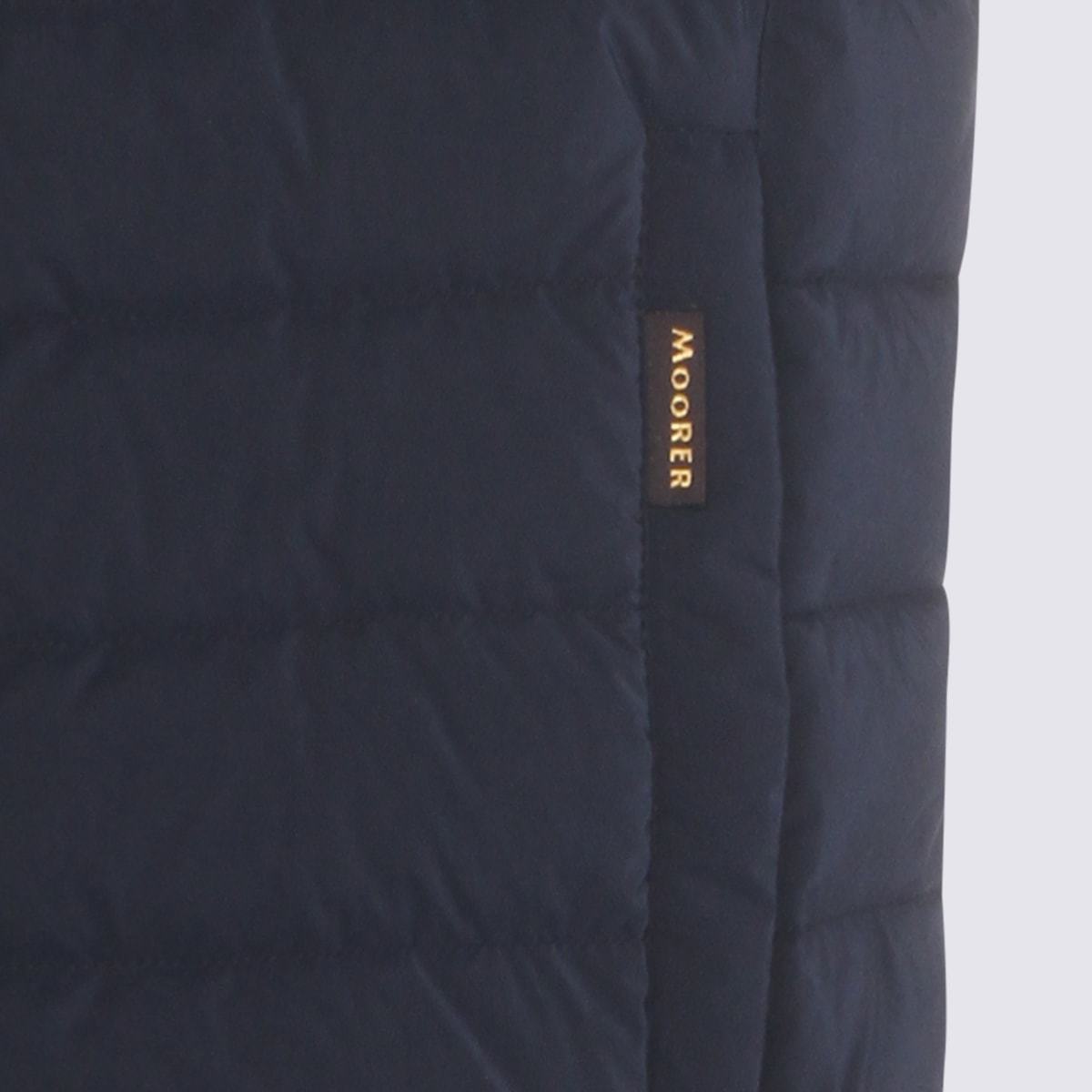 Moorer Down Jacket - Blue - Image 3 of 4