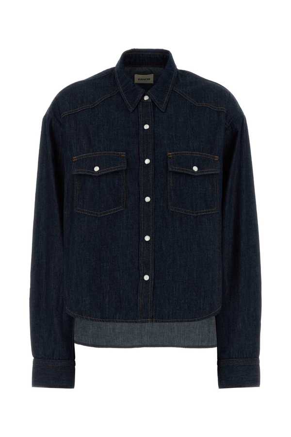 khaite Denim Grenon Shirt - Benson
