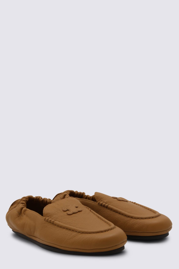 Celine Sahara Leather Loafers