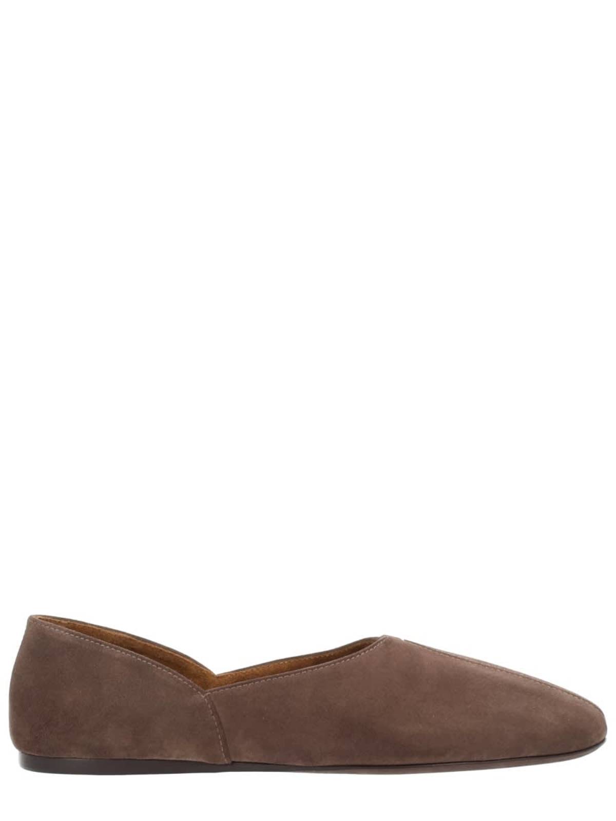 khaite Dancer Jane Flat Shoes - Brown - Image 1 of 5