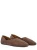 khaite Dancer Jane Flat Shoes - Brown - Thumbnail 2
