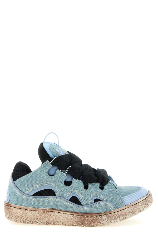 Lanvin Curb Sneakers - Light Blue