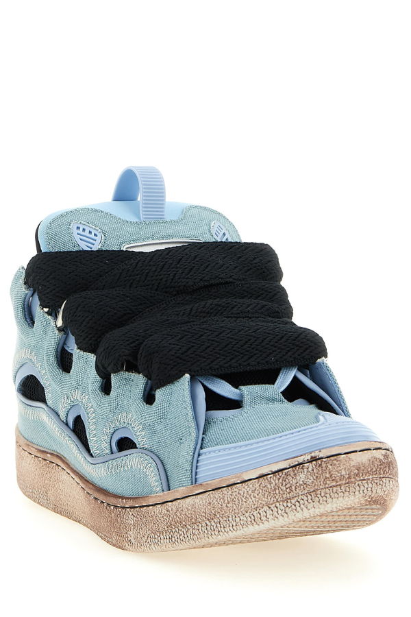Lanvin Curb Sneakers - Light Blue