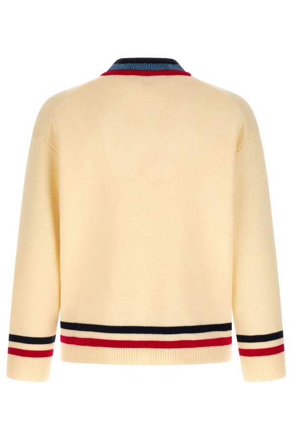 Marni Logo Embroidery Sweater - Beige