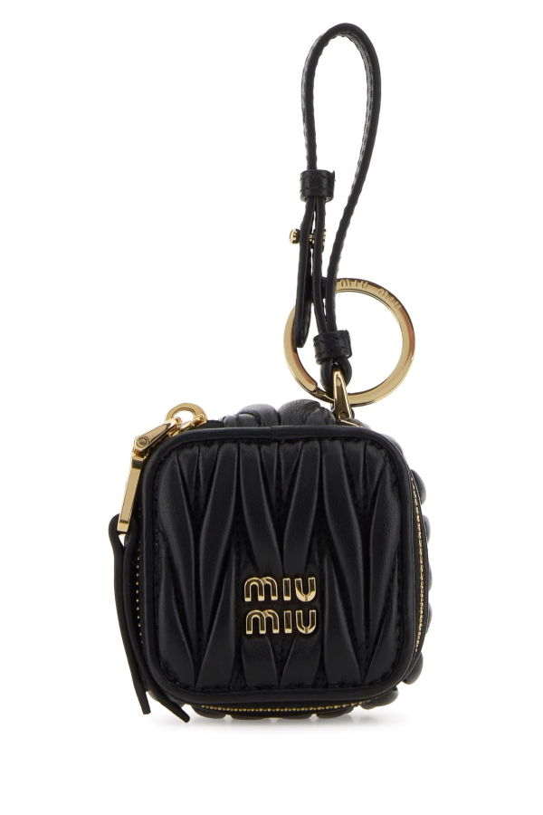MIU MIU Trick Keyring - Nero