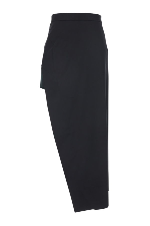 Vivienne Westwood Wool Asymmetrical Skirt - Black