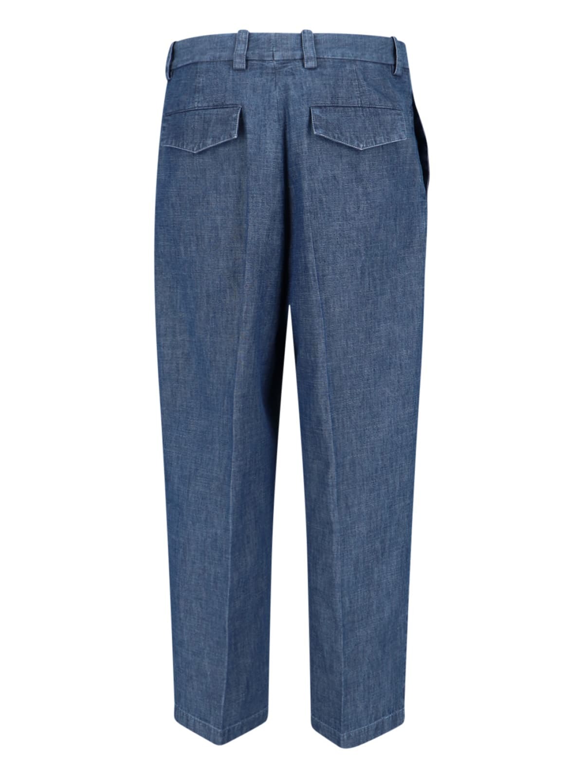 Jil Sander Tailored Trousers - Blue - Image 2 of 5