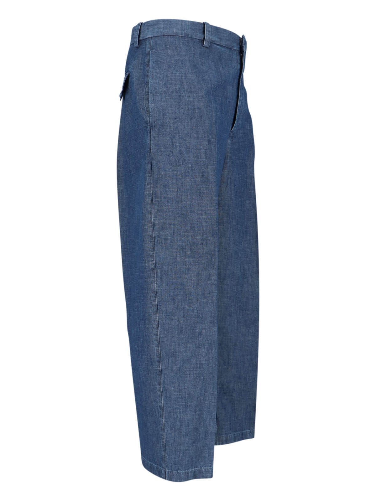 Jil Sander Tailored Trousers - Blue - Image 3 of 5