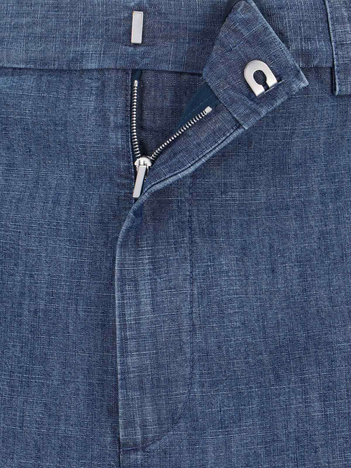 Jil Sander Tailored Trousers - Blue - Image 4 of 5