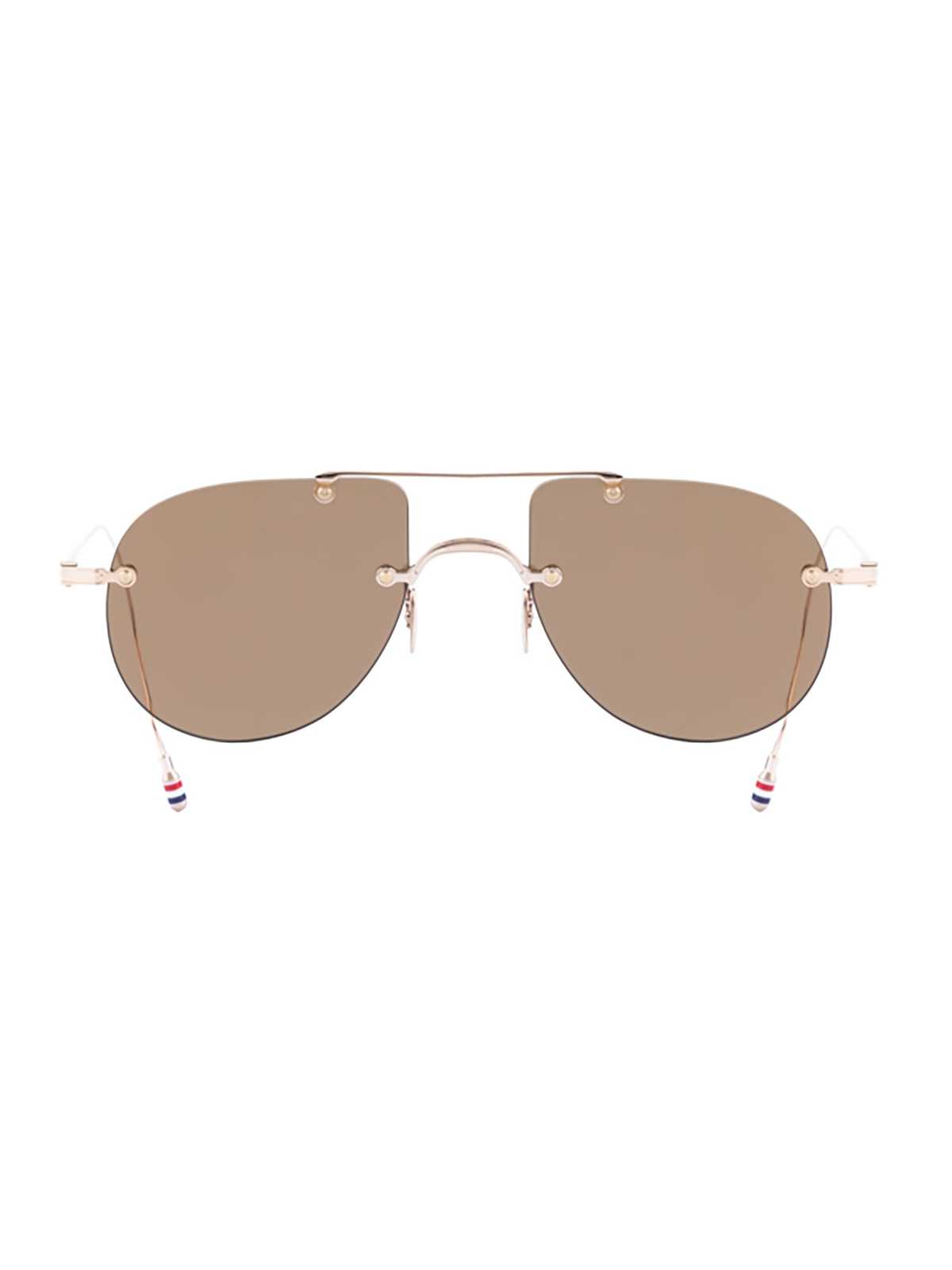 Thom Browne UES939A/G0001 Sunglasses - 12K Gold Plate - Image 1 of 3