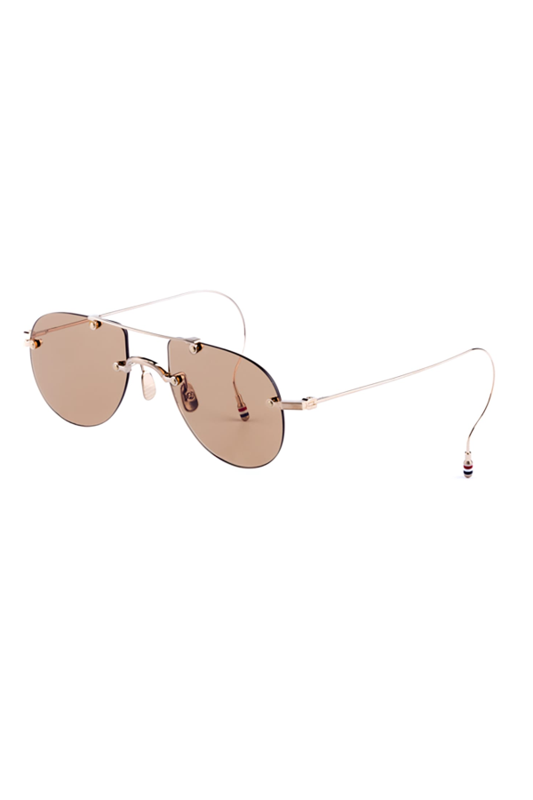 Thom Browne UES939A/G0001 Sunglasses - 12K Gold Plate