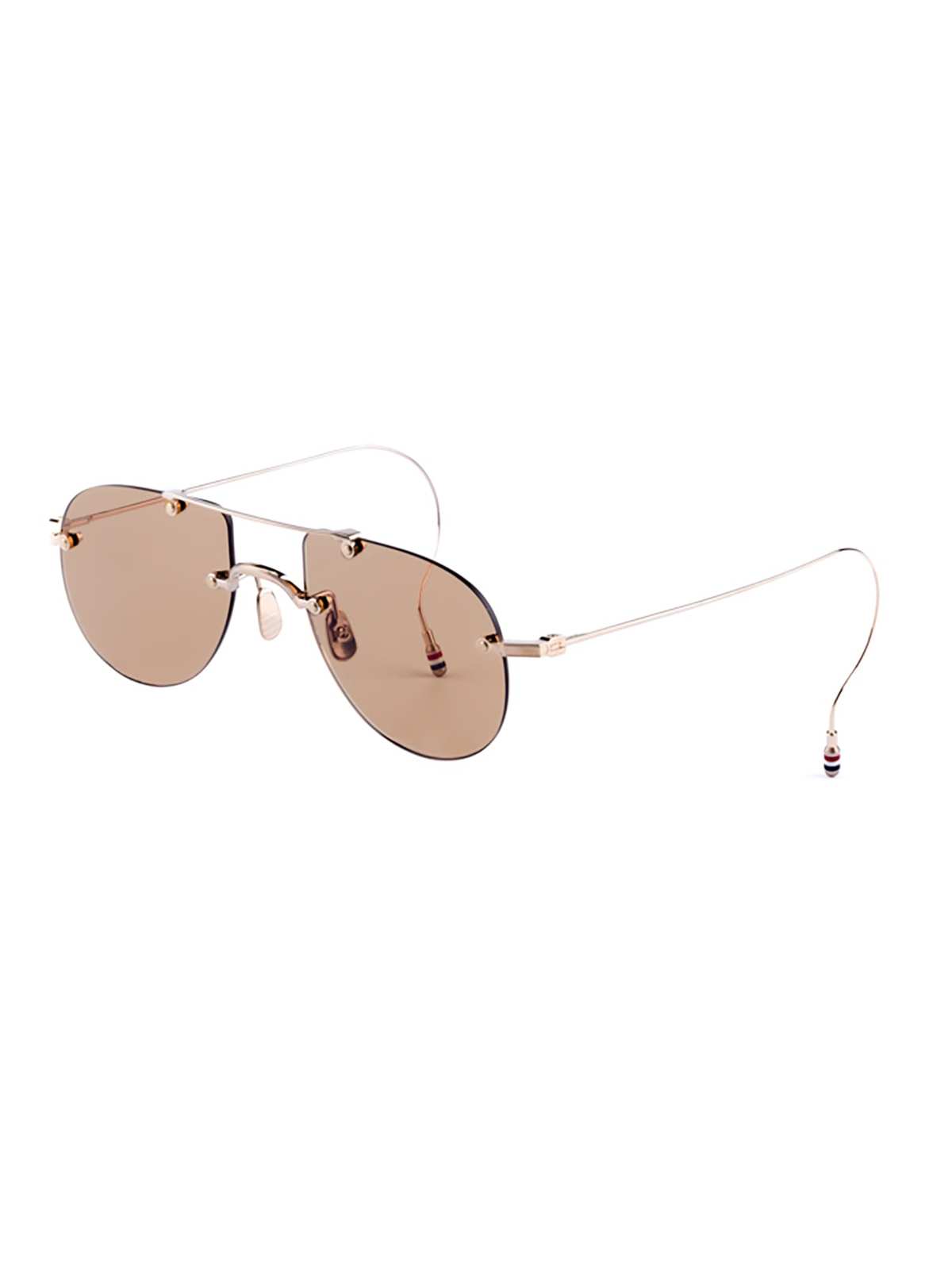 Thom Browne UES939A/G0001 Sunglasses - 12K Gold Plate - Image 2 of 3