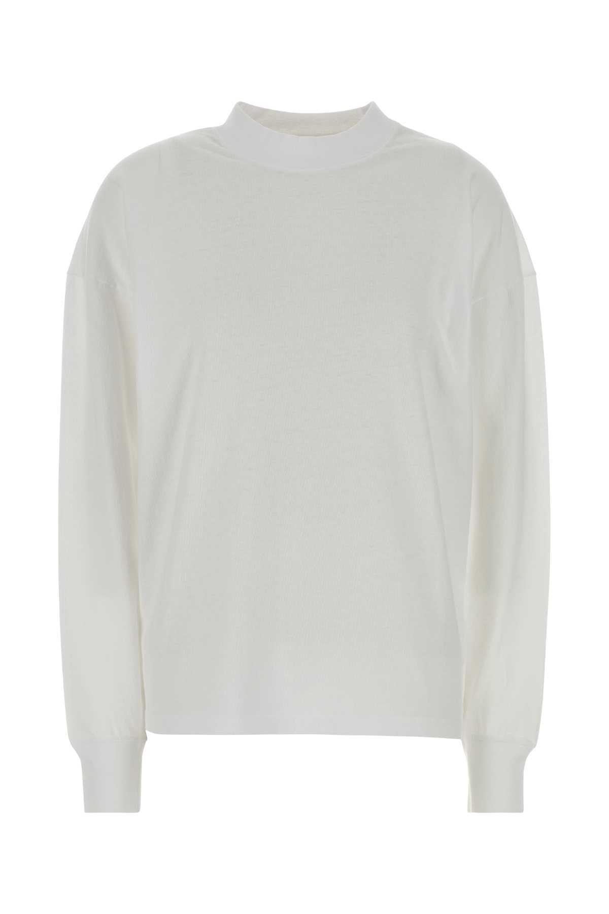 The Row Cotton Oversize Raveena T-Shirt - White - Image 1 of 2